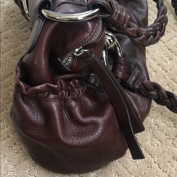 B Makowsky Leather Shoulder Bag - Picture 6 of 6